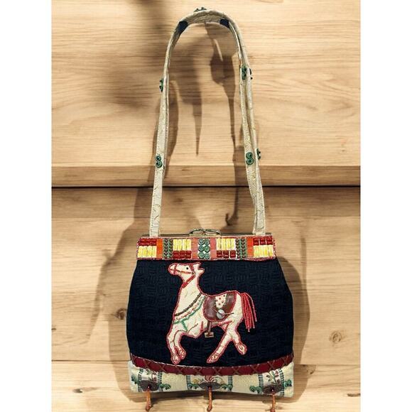 Vintage Mary Frances Western Equestrian Bag - Picture 1 of 13